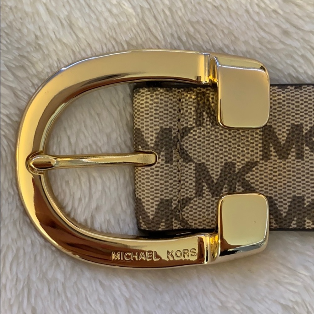 Michael Kors logo belt
